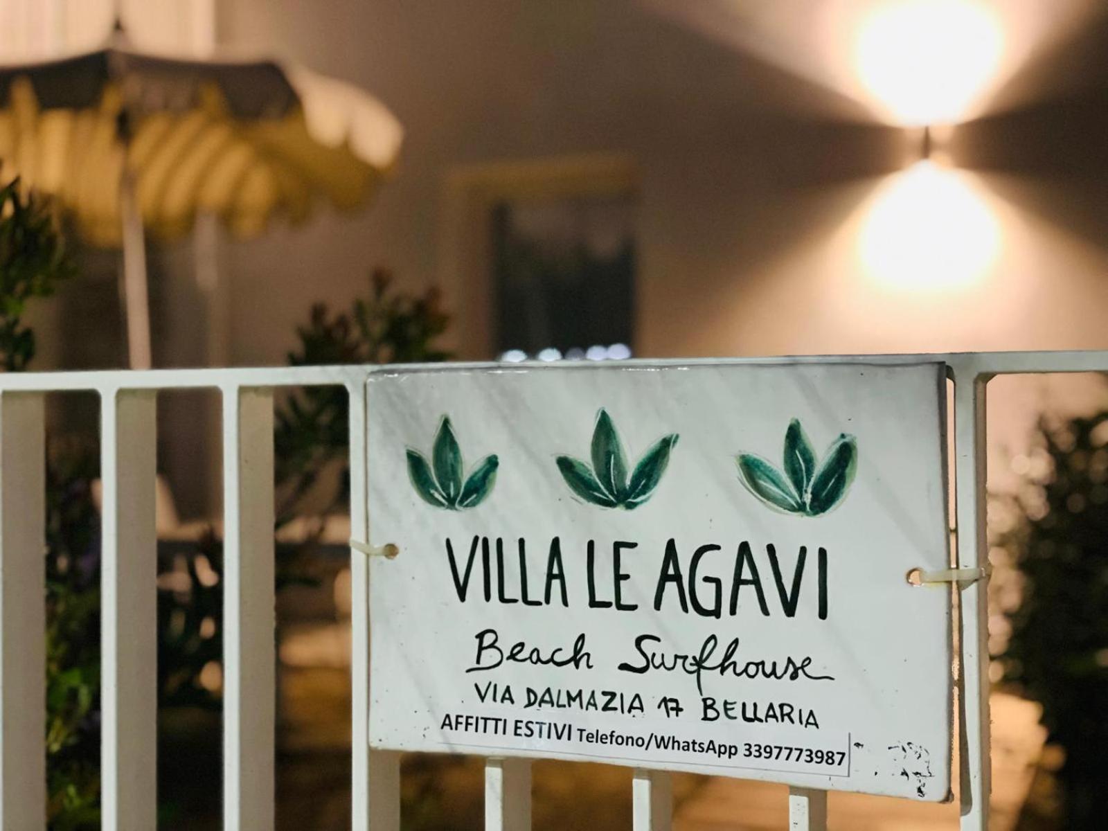 בלריה-איגאה מרינה Villa Le Agavi Luxory Beach Surfhouse מראה חיצוני תמונה